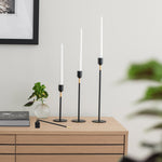 Load image into Gallery viewer, Candle Holder - Black 27 cm
