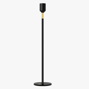 Candle Holder - Black 34 cm