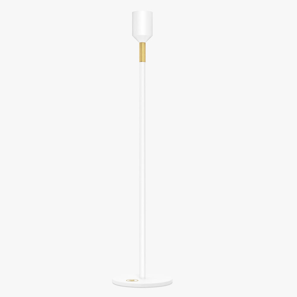 Candle Holder - White 34 cm