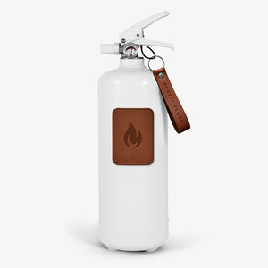 Fire Extinguishers 2 kg - Dark Brown Leather